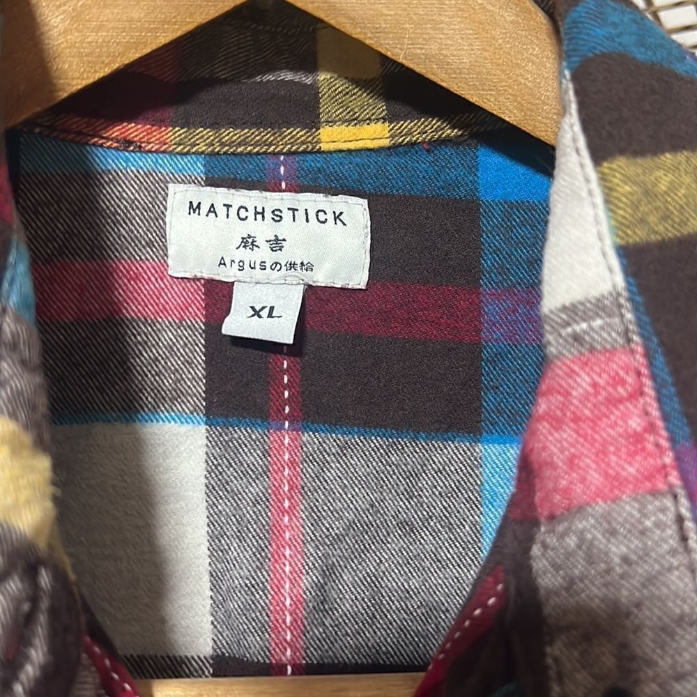 Matchstick flannel xl - Picture 2 of 7